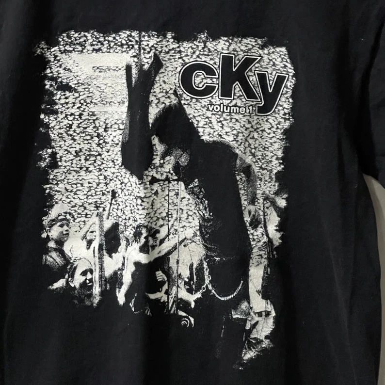 VTG CKY band black T-shirt UNISEX short sleeve All sizes XZ933 Unisex T-shirt, Sweatshirt, Hoodie, Long Sleeve Tee - T-Shirt, Sweatshirt, Hoodie