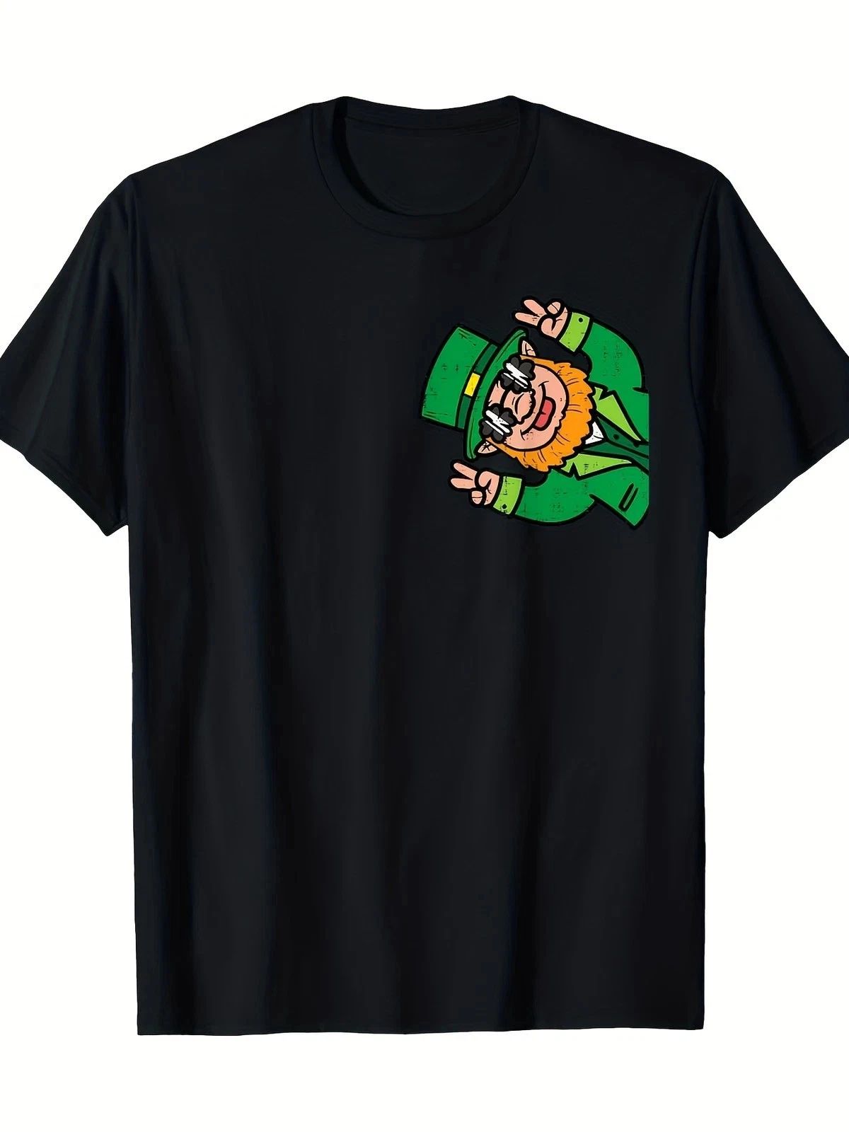 ST. PATRICKS DAY "Pug Crawl" Pug Dog Lover Funny Black SS T Shirt Size Small Unisex T-shirt, Sweatshirt, Hoodie, Long Sleeve Tee - T-Shirt, Sweatshirt, Hoodie