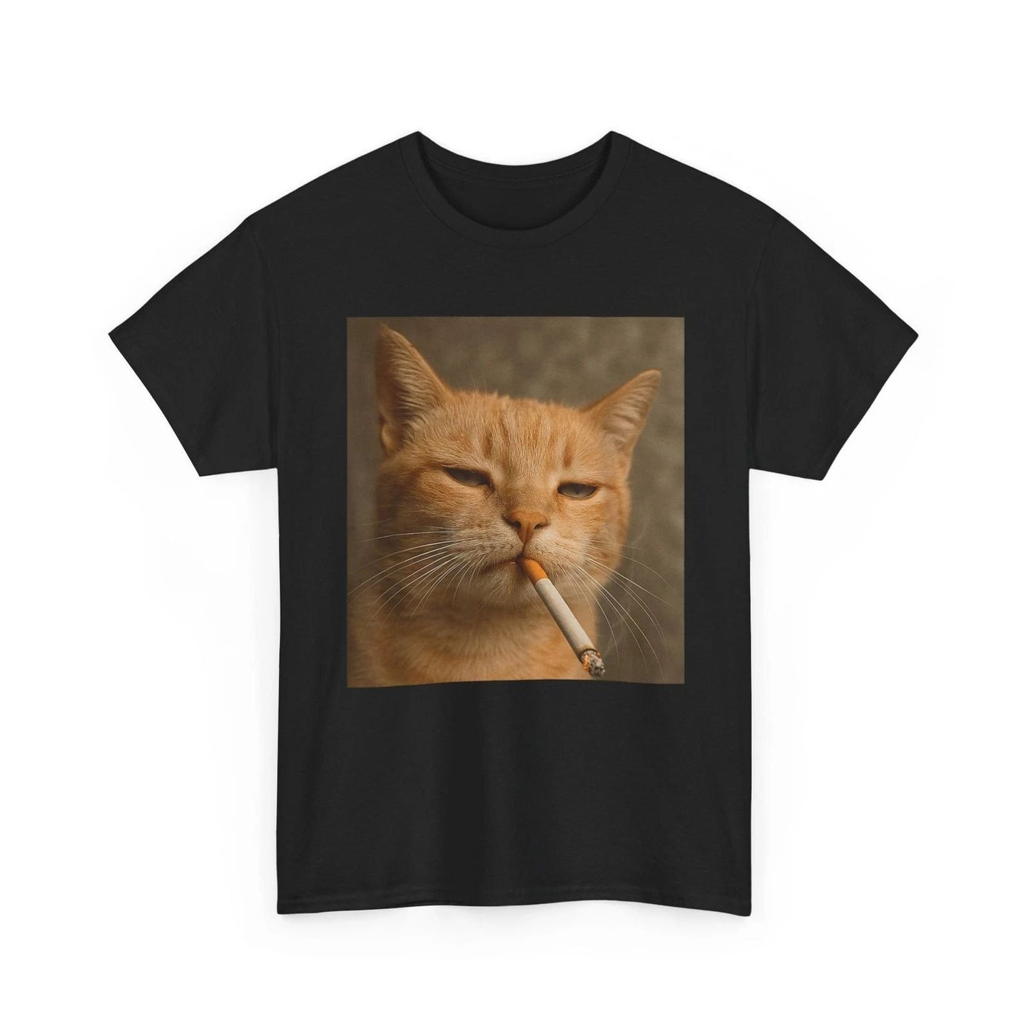 Cat Meme Funny Shirt, Cat Smoking Cigarette Cat Lovers Women Men Shirt Unisex T-shirt, Sweatshirt, Hoodie, Long Sleeve Tee - T-Shirt, Sweatshirt, Hoodie