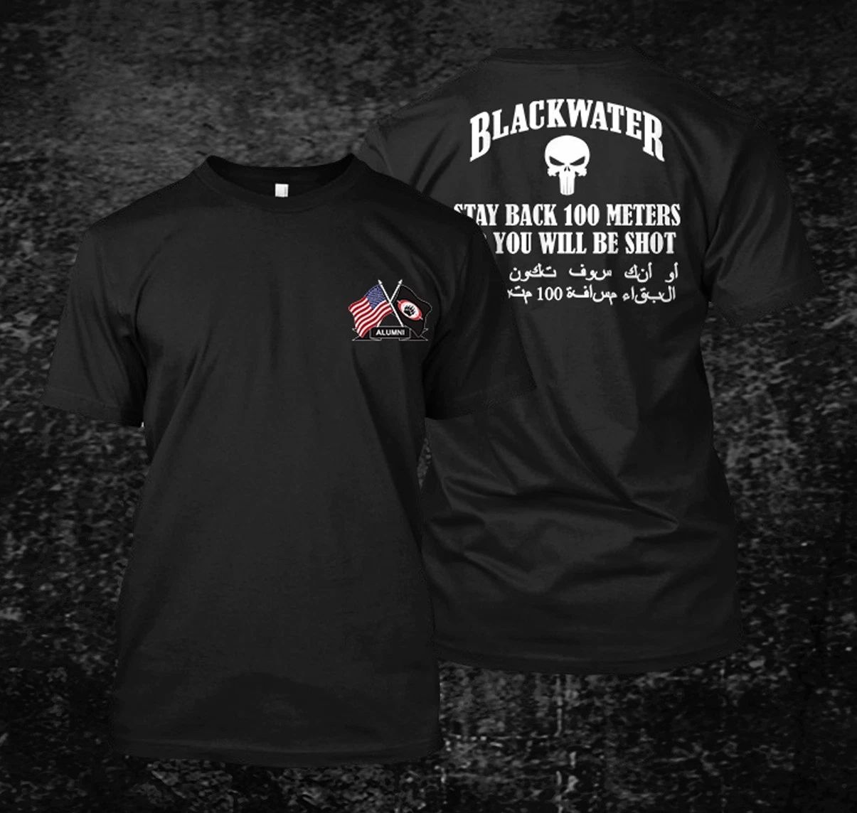 Blackwater Alumni Academi Logo Private Company Army Military Unisex T-Shirt Unisex T-shirt, Sweatshirt, Hoodie, Long Sleeve Tee - T-Shirt, Sweatshirt, Hoodie