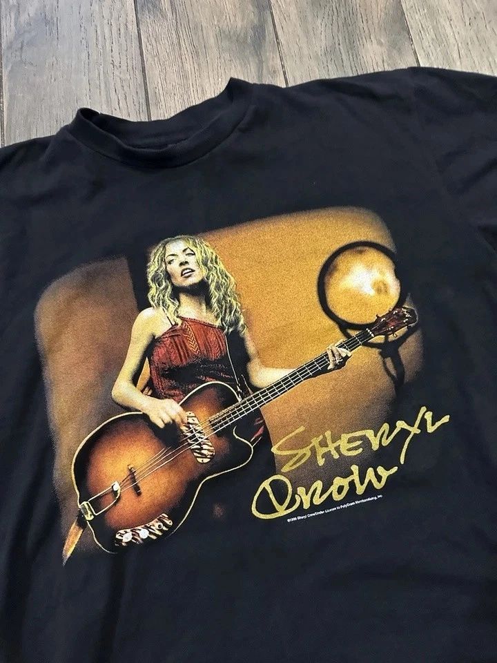 Vintage 1999 Sheryl Crow Band T-shirt All Size S to 5XL 2F2045 Unisex T-shirt, Sweatshirt, Hoodie, Long Sleeve Tee - T-Shirt, Sweatshirt, Hoodie