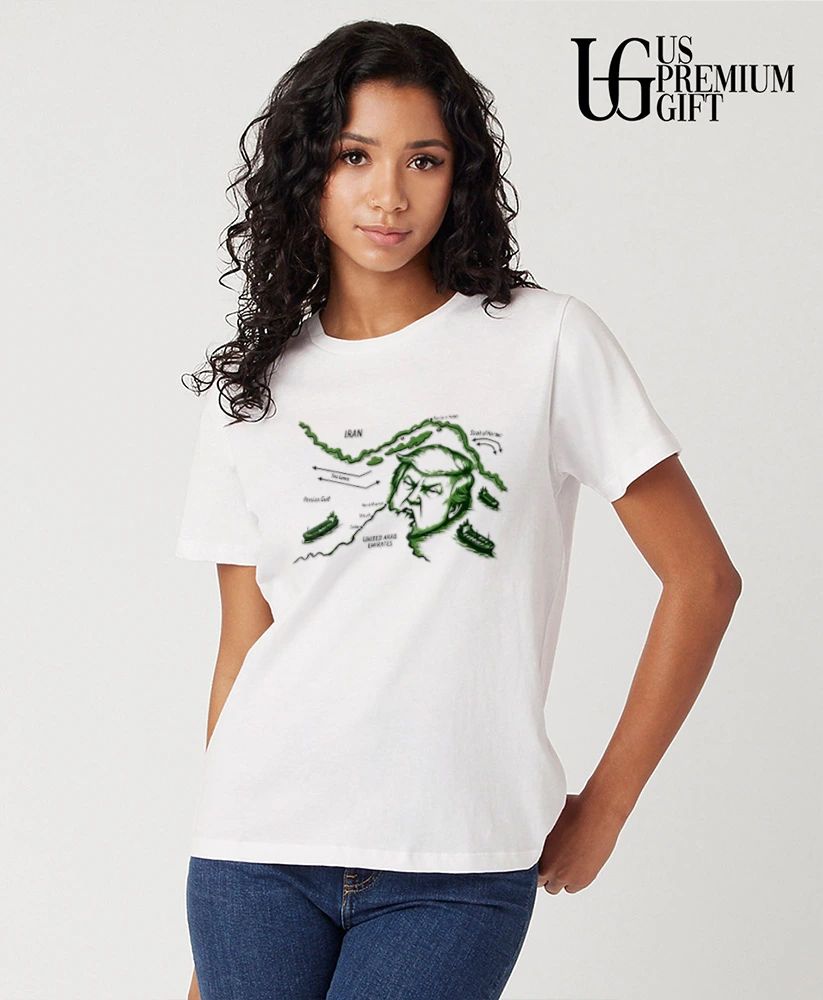 Stuck in the Strait Donald Trump Persian Gulf Iran - Adult & Kids T-Shirts, Sweatshirts & Hoodies apparel design preview 4