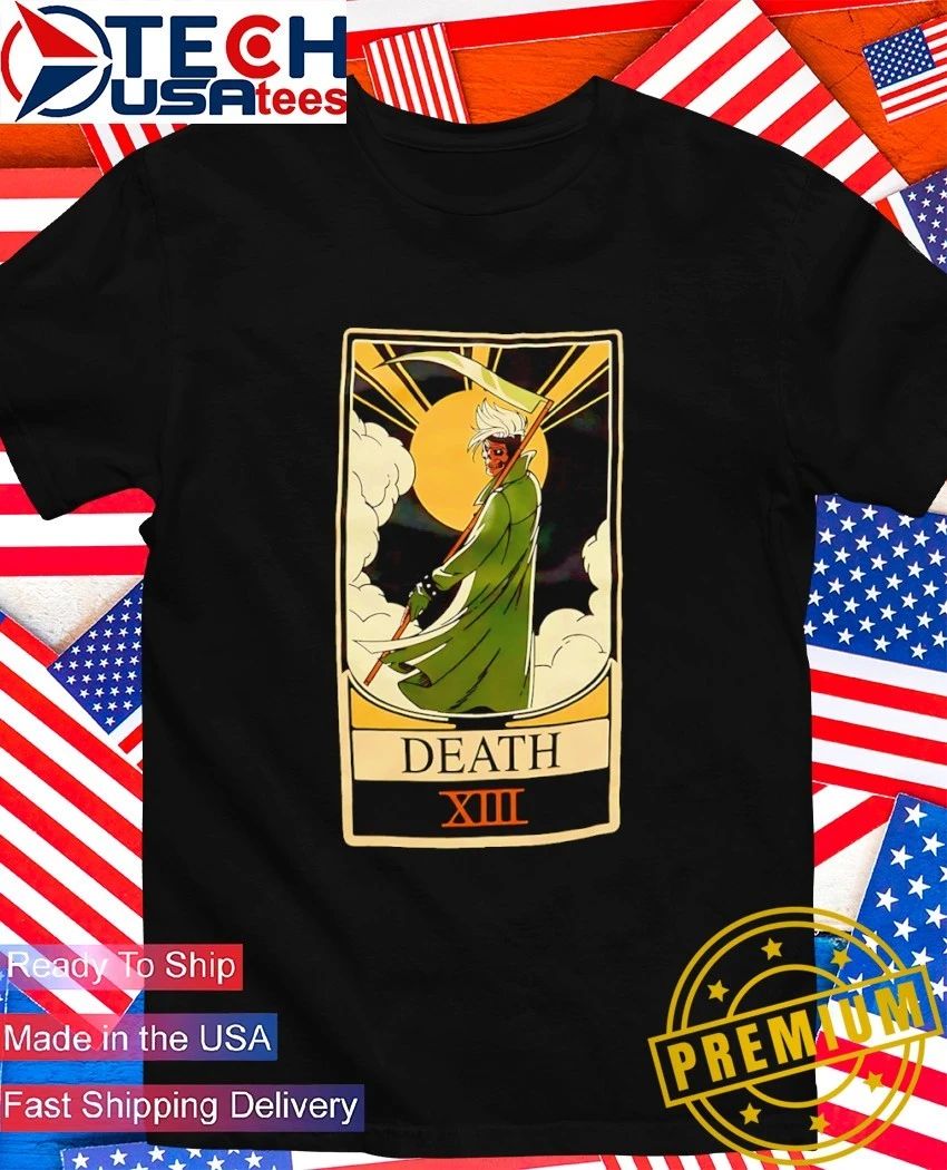 Gambits Death XIII tarot card shirt Unisex T-shirt, Sweatshirt, Hoodie, Long Sleeve Tee - T-Shirt, Sweatshirt, Hoodie