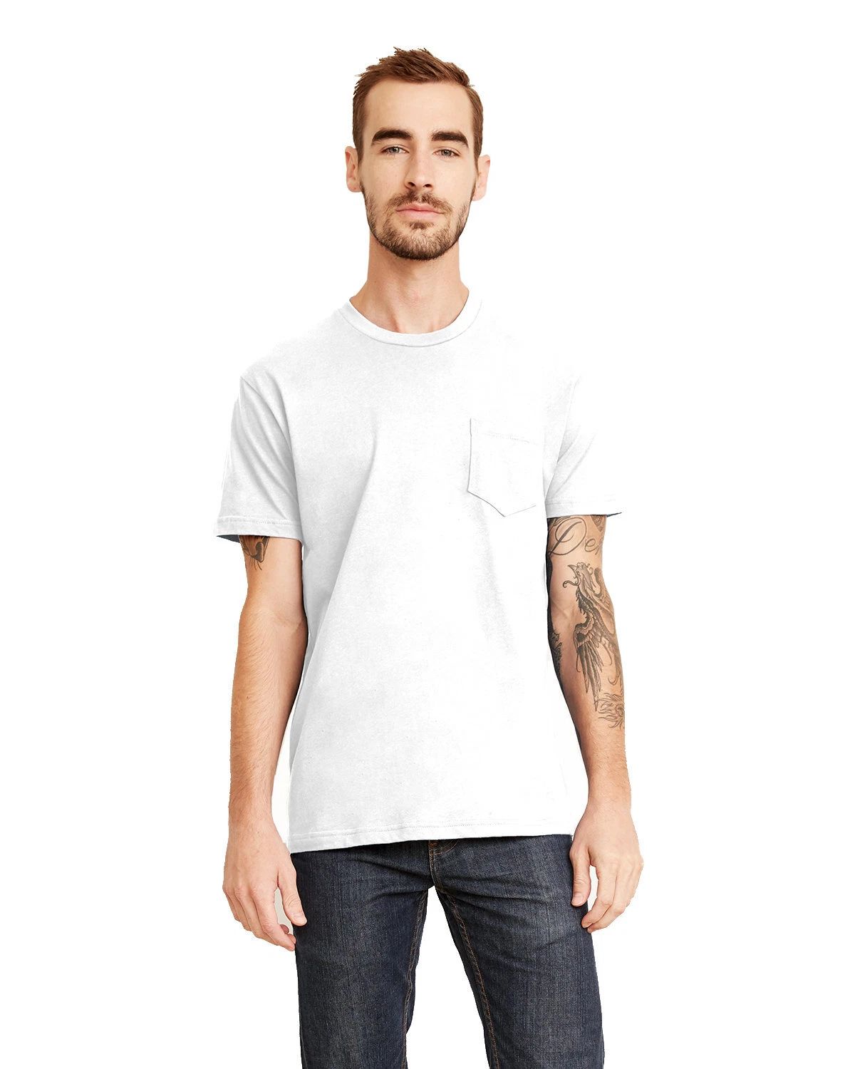 2 Pack Of Next Level Apparel Unisex Pocket Crew - 3605 Unisex T-shirt, Sweatshirt, Hoodie, Long Sleeve Tee - T-Shirt, Sweatshirt, Hoodie