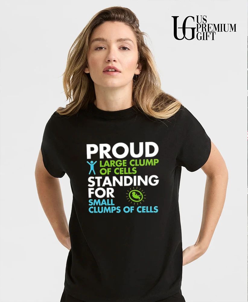 Proud Large Clump Of Cells Standing For Small Clumps - Adult & Kids T-Shirts, Sweatshirts & Hoodies apparel design preview 2