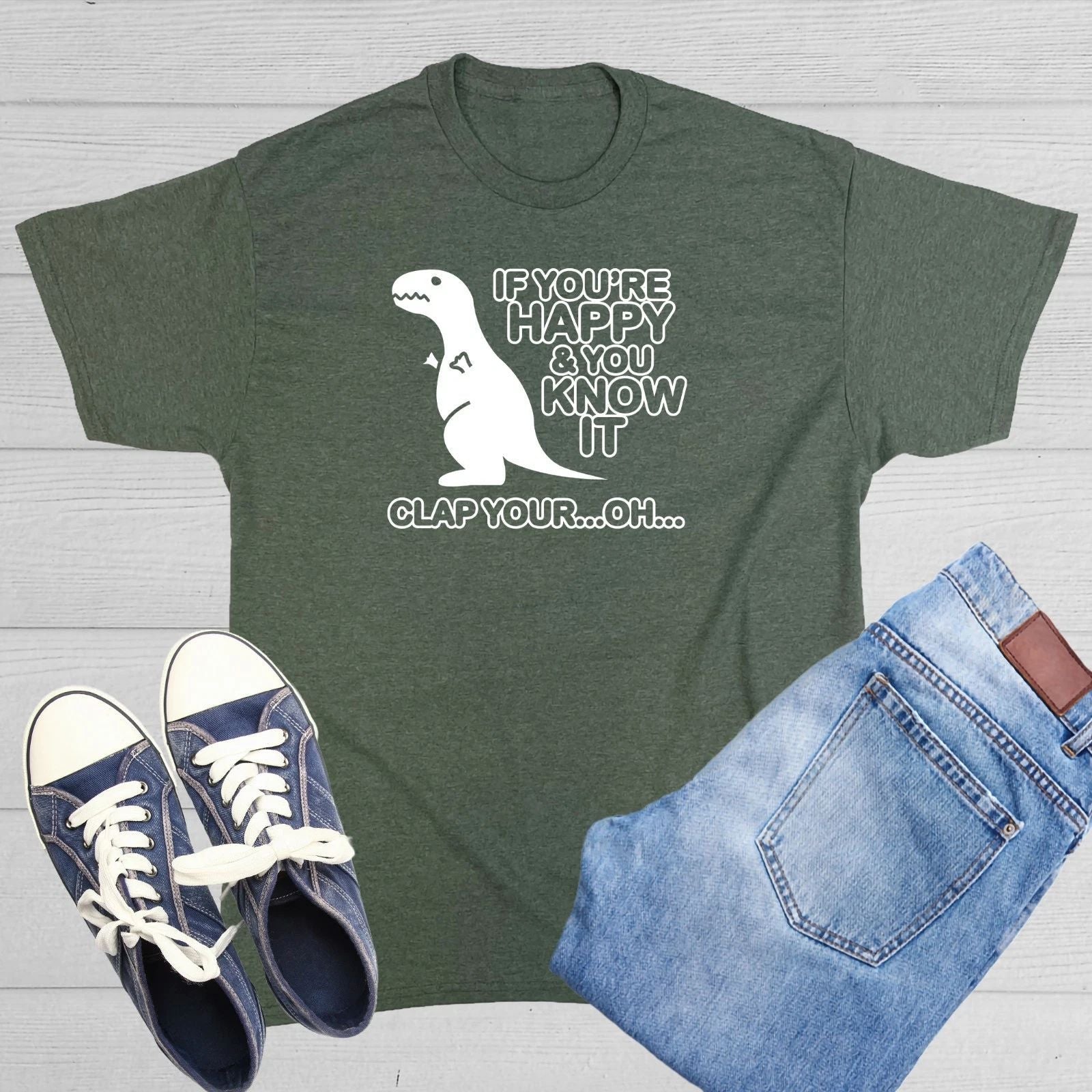 If Yo're Happy and you Know It Sarcastic Humor Graphic Novelty Funny T Shirt Unisex T-shirt, Sweatshirt, Hoodie, Long Sleeve Tee - T-Shirt, Sweatshirt, Hoodie