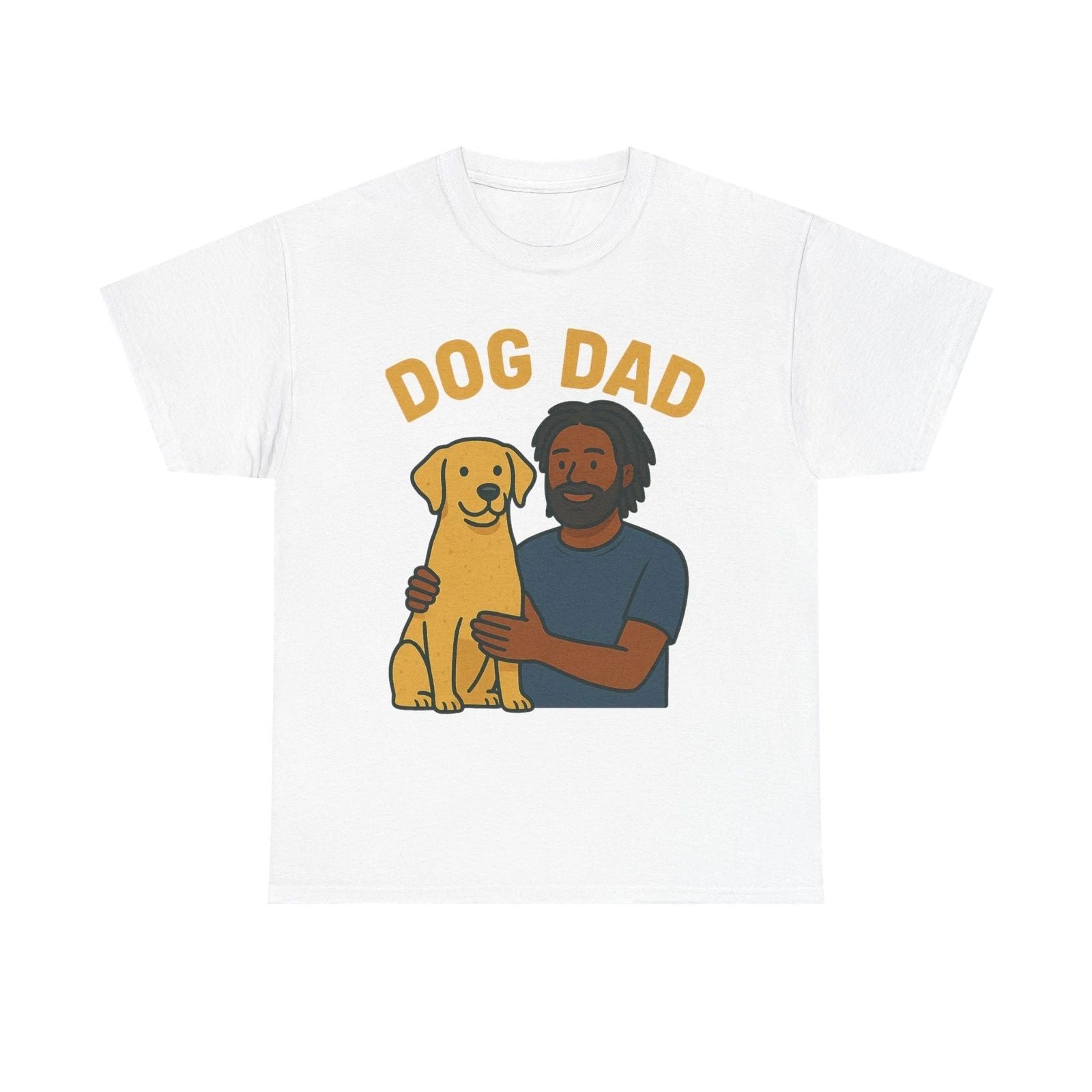 Labrador Love Unisex Tee, Dog Dad T-Shirt, Proud Dog Dad Gift, Labrador Unisex T-shirt, Sweatshirt, Hoodie, Long Sleeve Tee - T-Shirt, Sweatshirt, Hoodie