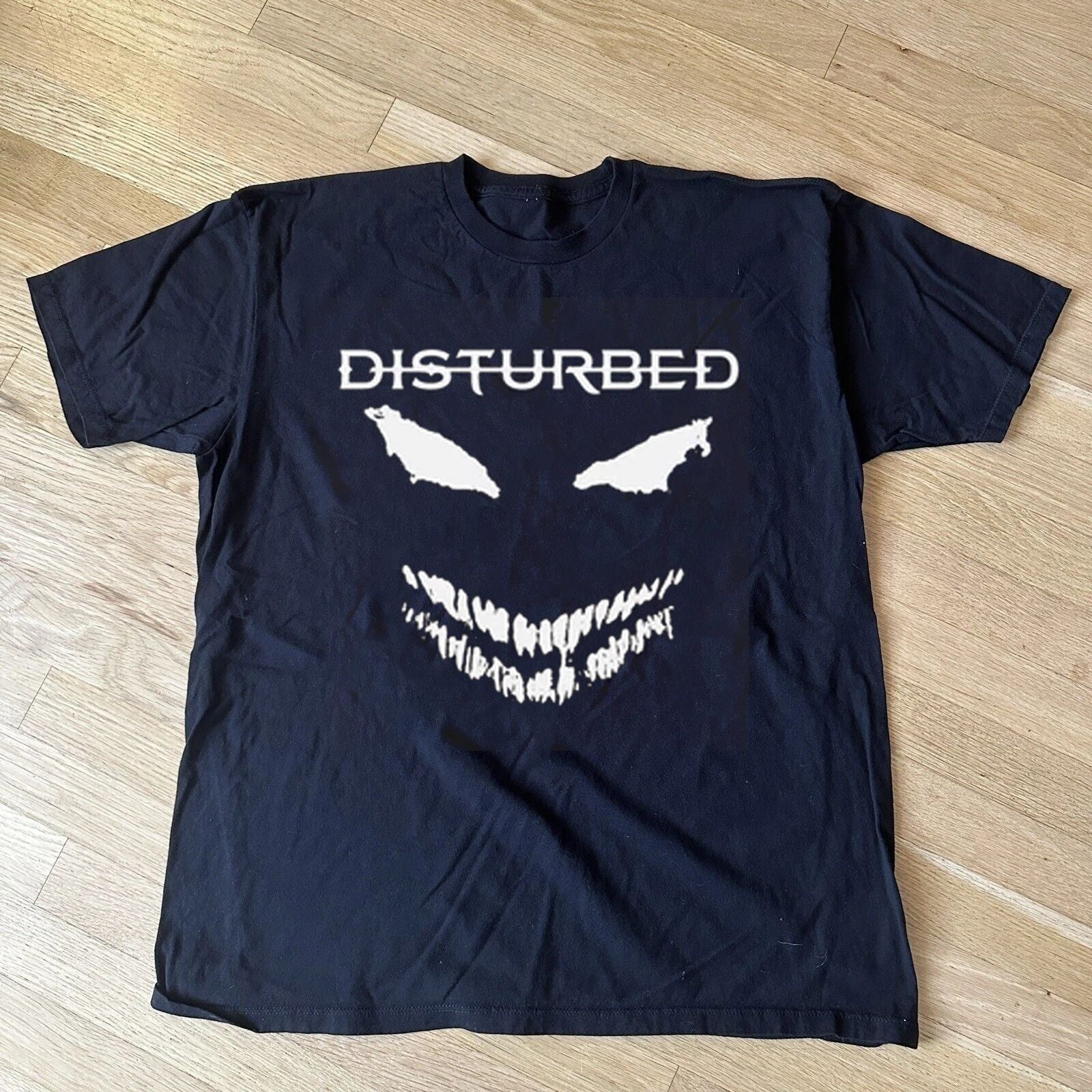 Disturbed The Guy Face, Disturbed Band Fan  Black All Size Shirt Unisex T-shirt, Sweatshirt, Hoodie, Long Sleeve Tee - T-Shirt, Sweatshirt, Hoodie