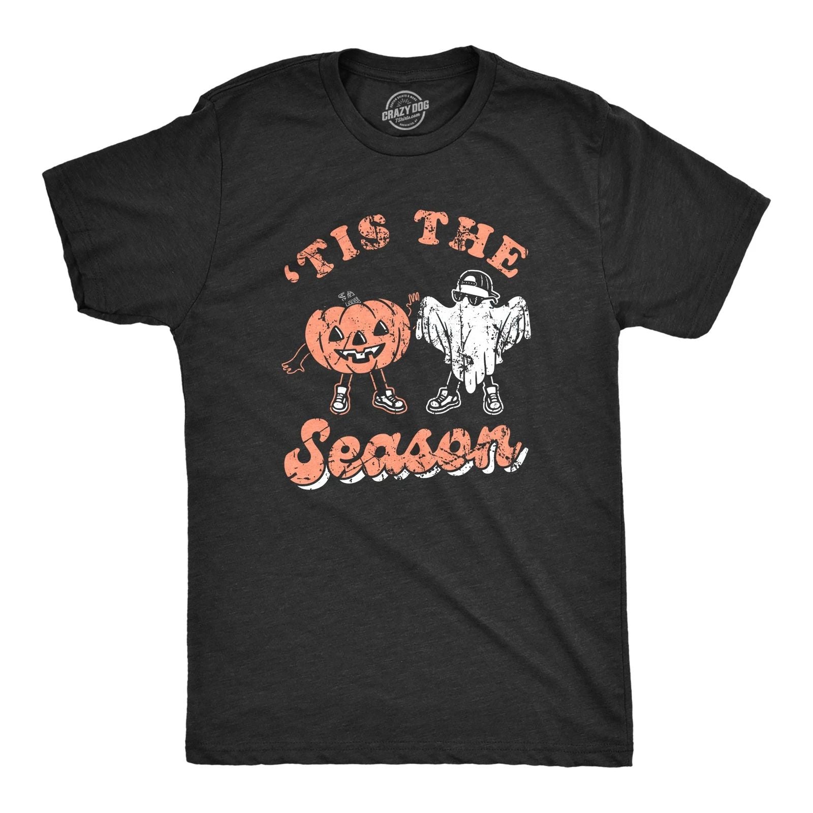 Mens Tis The Season T Shirt Funny Spooky Halloween Costume Lovers Tee for Guys Unisex T-shirt, Sweatshirt, Hoodie, Long Sleeve Tee - T-Shirt, Sweatshirt, Hoodie