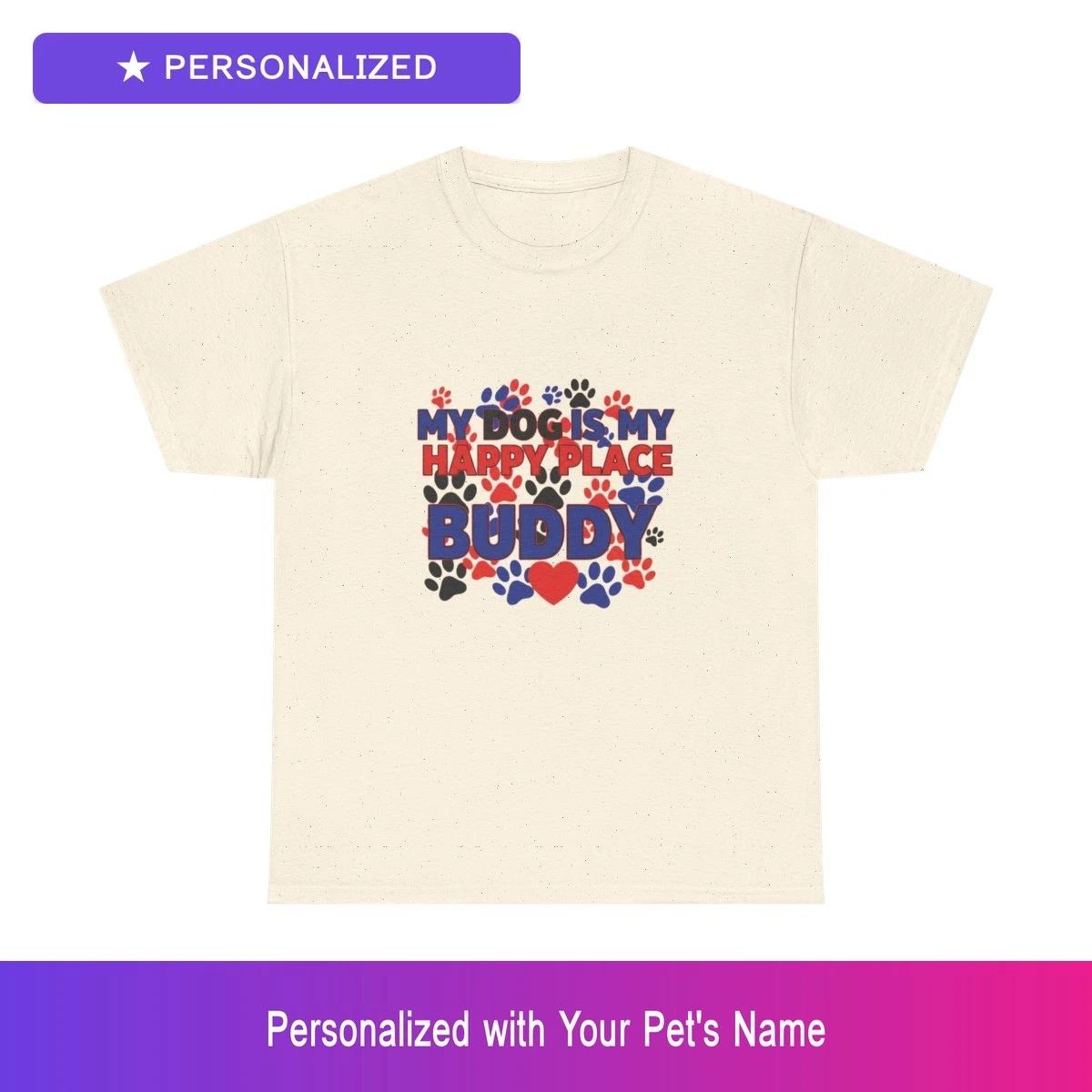 Custom Dog Shirt Personalized Pet Name Unisex Mens Womens Pet Lover Gift Tee Unisex T-shirt, Sweatshirt, Hoodie, Long Sleeve Tee - T-Shirt, Sweatshirt, Hoodie