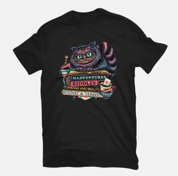 T-shirt Bookish Cat Unisex T-shirt, Sweatshirt, Hoodie, Long Sleeve Tee - T-Shirt, Sweatshirt, Hoodie