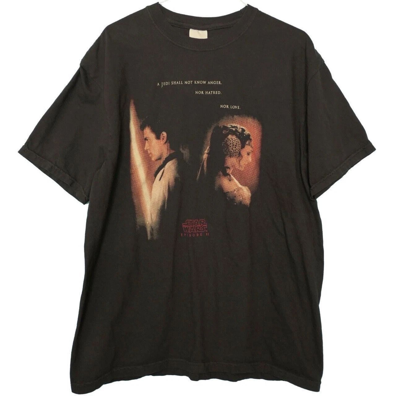 Starwar espisode II attack clones padme jede anakin skywalker movie tshirt Unisex T-shirt, Sweatshirt, Hoodie, Long Sleeve Tee - T-Shirt, Sweatshirt, Hoodie