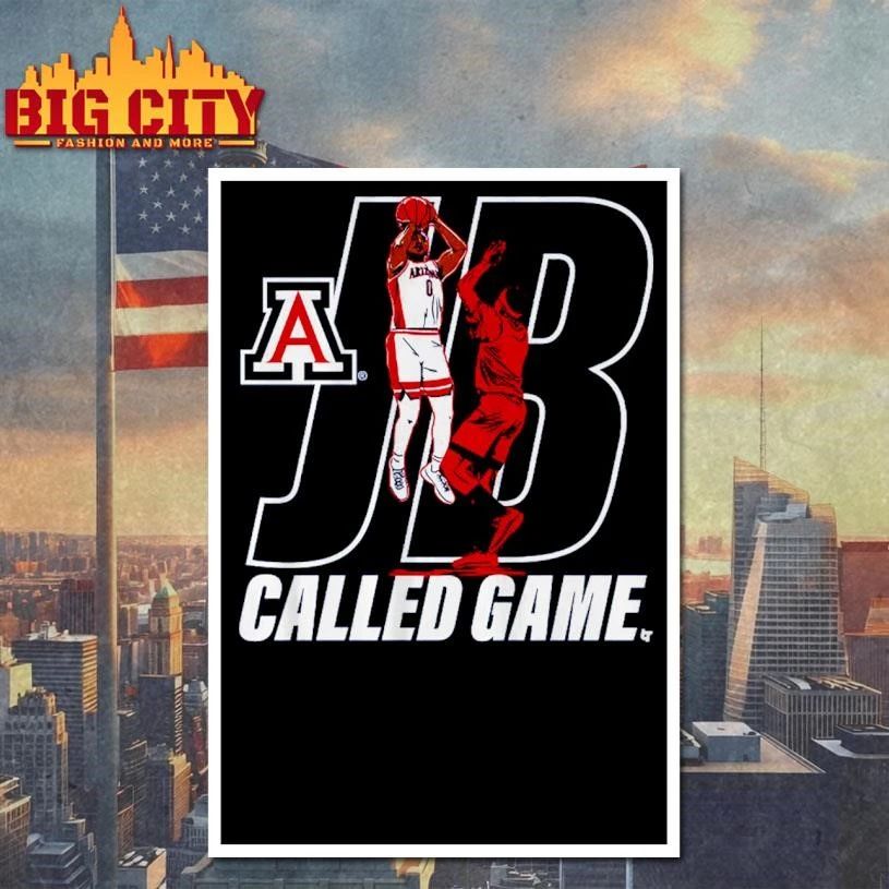 Arizona Basketball Jaden Bradley Called Game - Adult & Kids T-Shirts, Sweatshirts & Hoodies apparel design preview 4
