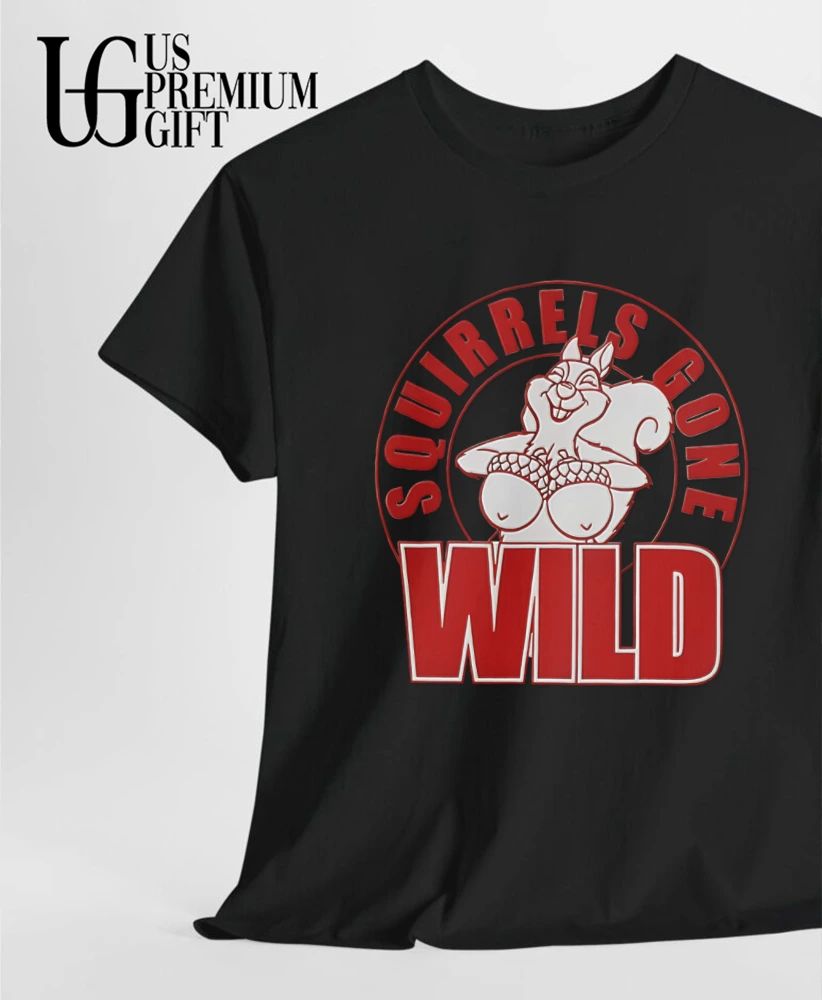 Squirrels Gone Wild - Adult & Kids T-Shirts, Sweatshirts & Hoodies apparel design preview 1