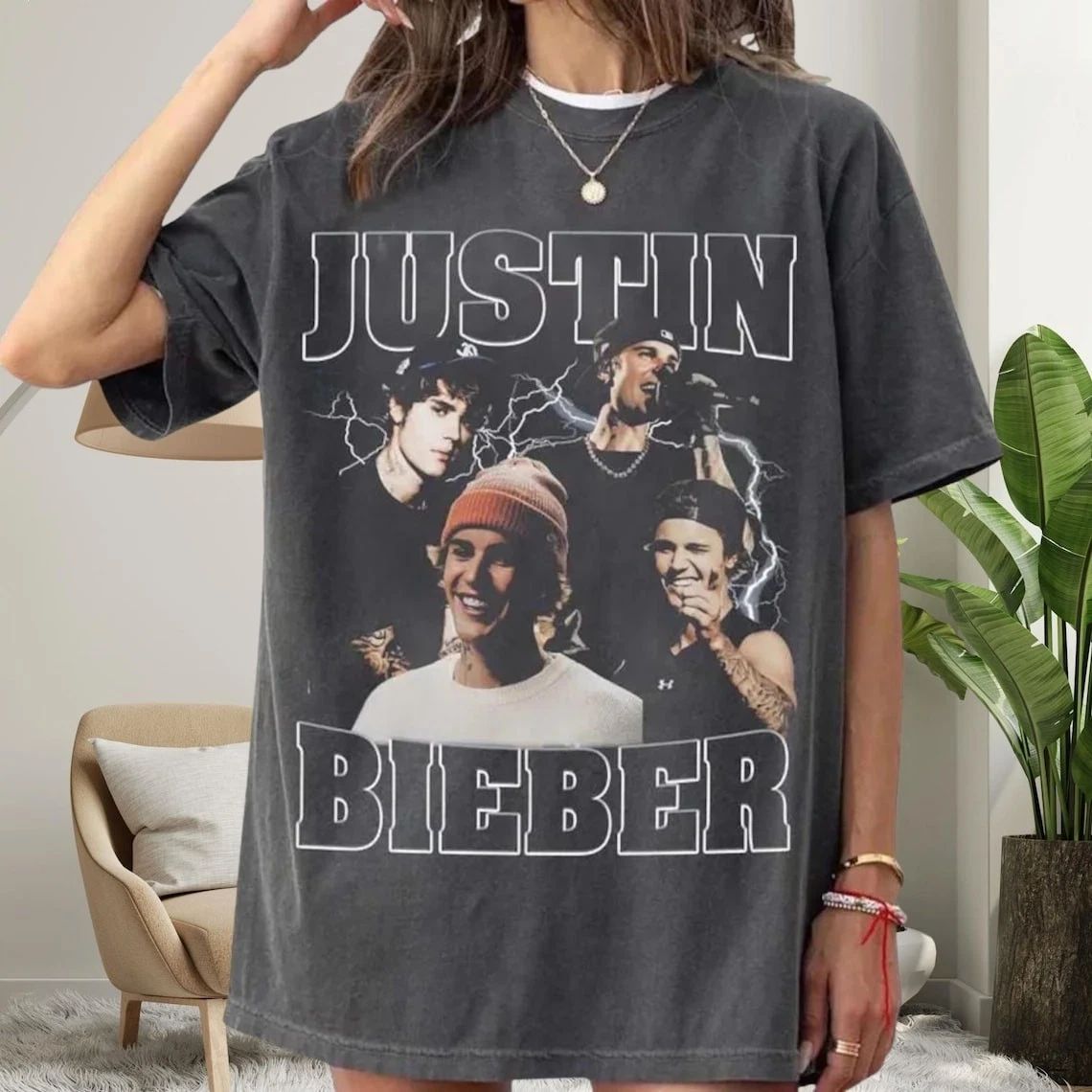 Justin Bieber Vintage Graphic T-Shirt, Fan gift Unisex T-shirt, Sweatshirt, Hoodie, Long Sleeve Tee - T-Shirt, Sweatshirt, Hoodie