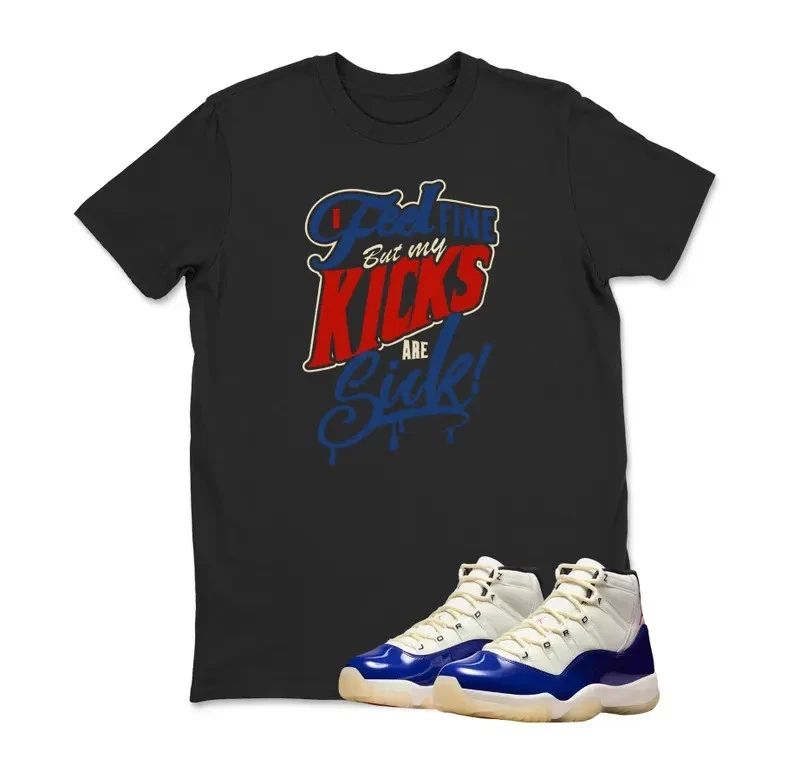 I Feel Fine shirt for Jd 11 Retro Rare Air, 11 Retro Rare Air Deep Royal Blu Unisex T-shirt, Sweatshirt, Hoodie, Long Sleeve Tee - T-Shirt, Sweatshirt, Hoodie