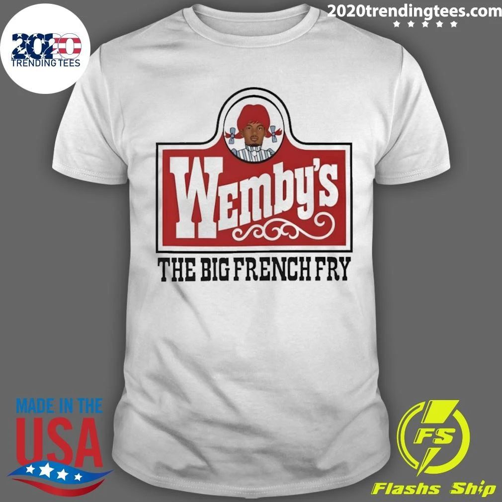 Wembys The Big French Fry Victor Wembanyama San Antonio Spurs Basketball Nba Shirt Unisex T-shirt, Sweatshirt, Hoodie, Long Sleeve Tee - T-Shirt, Sweatshirt, Hoodie