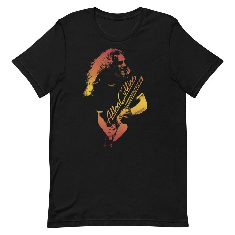 ALLEN COLLINS Guitarist Custom Design Graphic Tee Shirt Unisex t-shirt Unisex T-shirt, Sweatshirt, Hoodie, Long Sleeve Tee - T-Shirt, Sweatshirt, Hoodie