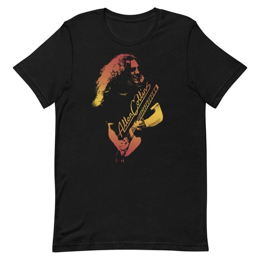 ALLEN COLLINS Guitarist Custom Design Graphic Tee Shirt Unisex t-shirt Unisex T-shirt, Sweatshirt, Hoodie, Long Sleeve Tee - T-Shirt, Sweatshirt, Hoodie