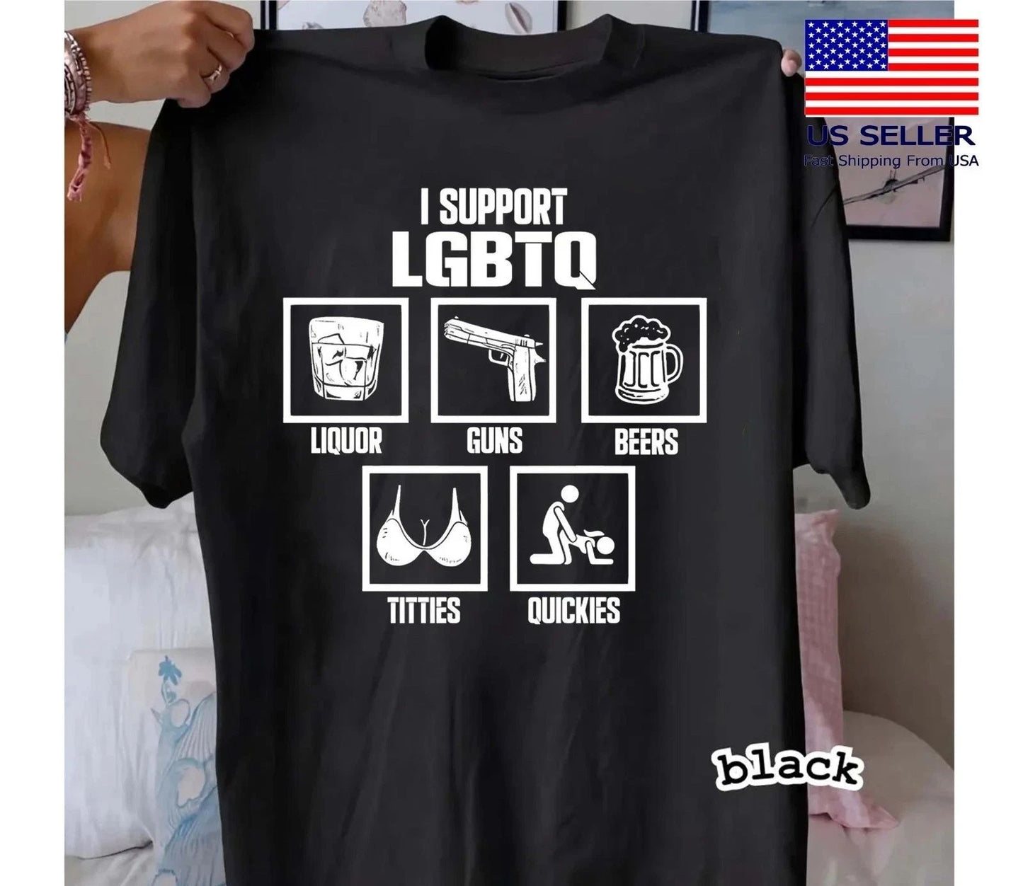 I Support LGBTQ Shirt, Pride Month T-Shirt Unisex T-shirt, Sweatshirt, Hoodie, Long Sleeve Tee - T-Shirt, Sweatshirt, Hoodie
