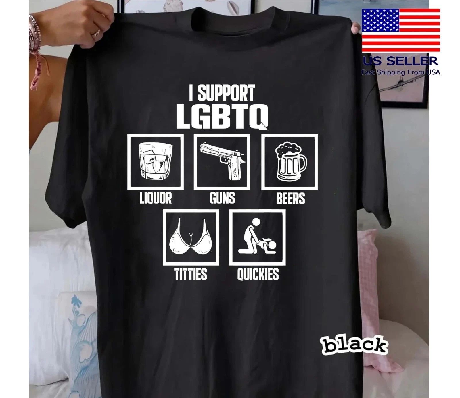 I Support LGBTQ Shirt, Pride Month T-Shirt Unisex T-shirt, Sweatshirt, Hoodie, Long Sleeve Tee - T-Shirt, Sweatshirt, Hoodie