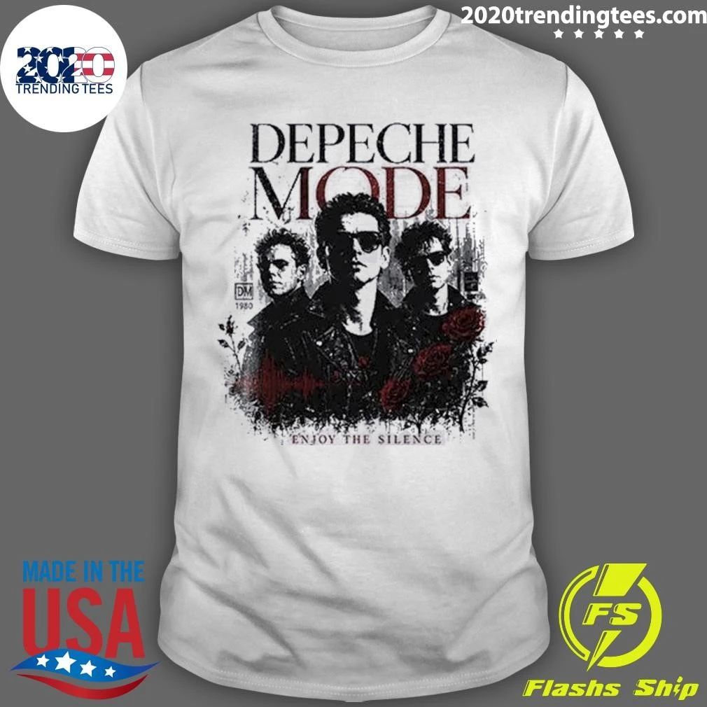 Depeche Mode Enjoy The Silence Silence Can Say Everything Shirt Unisex T-shirt, Sweatshirt, Hoodie, Long Sleeve Tee - T-Shirt, Sweatshirt, Hoodie