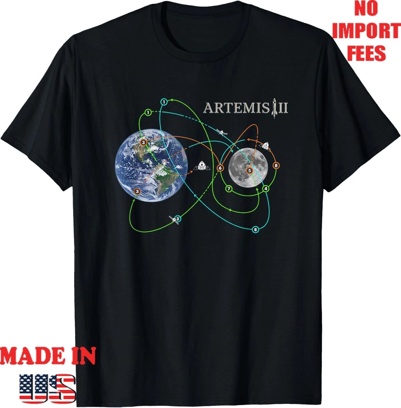 Artemis Ii Mission Patch Style Space Exploration Rocket Kid ADult T-Shirt Unisex T-shirt, Sweatshirt, Hoodie, Long Sleeve Tee - T-Shirt, Sweatshirt, Hoodie