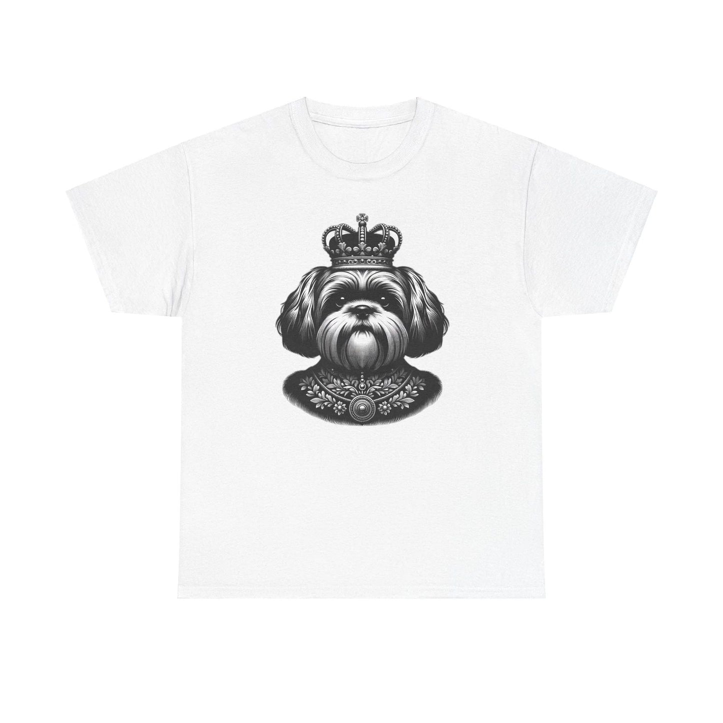 Unisex Adult T Shirt Shih Tzu Silhouette Royalty Crown Dog Lover Tee NEW Adult Unisex T-shirt, Sweatshirt, Hoodie, Long Sleeve Tee - T-Shirt, Sweatshirt, Hoodie