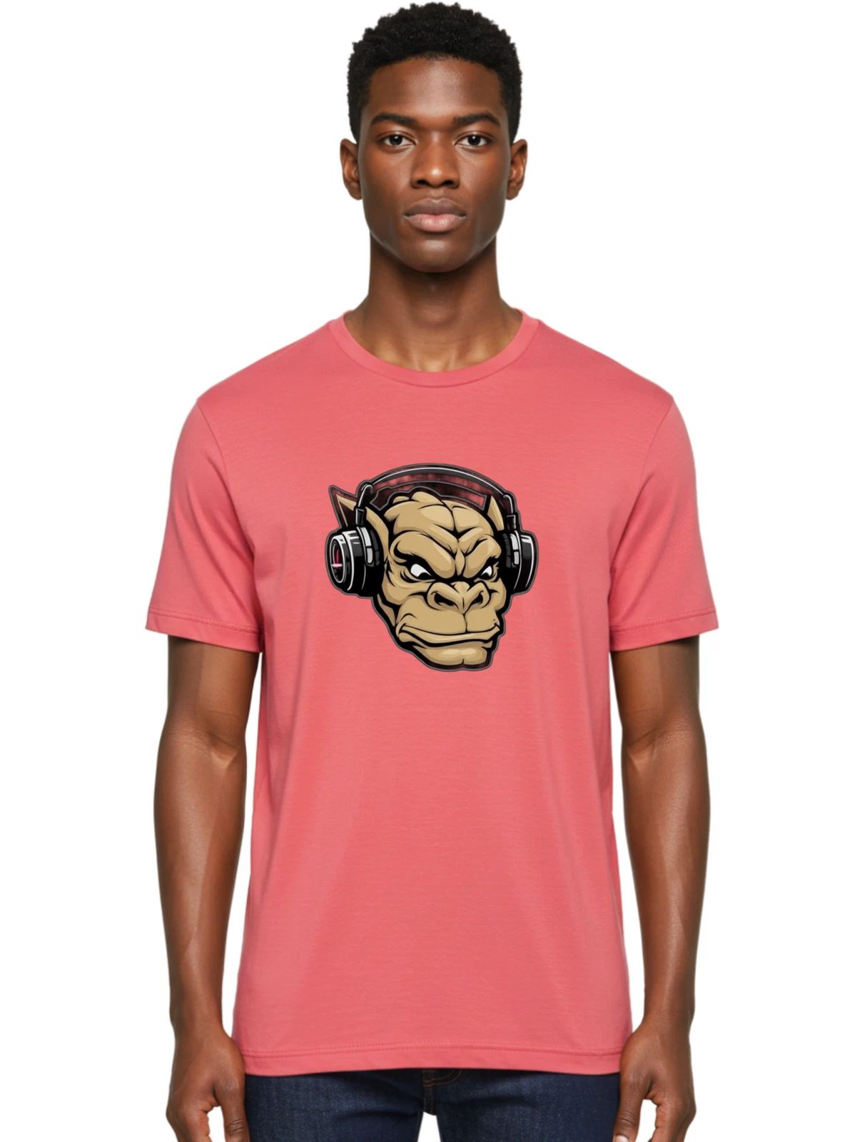 Goblin-Headphones-1 Mens Graphic Tee, 100% Cotton, Casual Summer Wear Unisex T-shirt, Sweatshirt, Hoodie, Long Sleeve Tee - T-Shirt, Sweatshirt, Hoodie