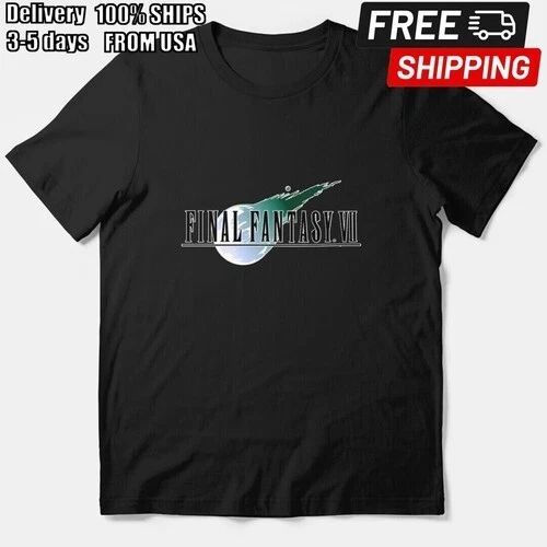Final Fantasy 7 Classic Logo T-Shirt Unisex T-shirt, Sweatshirt, Hoodie, Long Sleeve Tee - T-Shirt, Sweatshirt, Hoodie