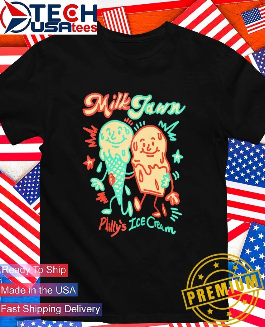 Milk Jawn Phillys Ice Cream shirt Unisex T-shirt, Sweatshirt, Hoodie, Long Sleeve Tee - T-Shirt, Sweatshirt, Hoodie