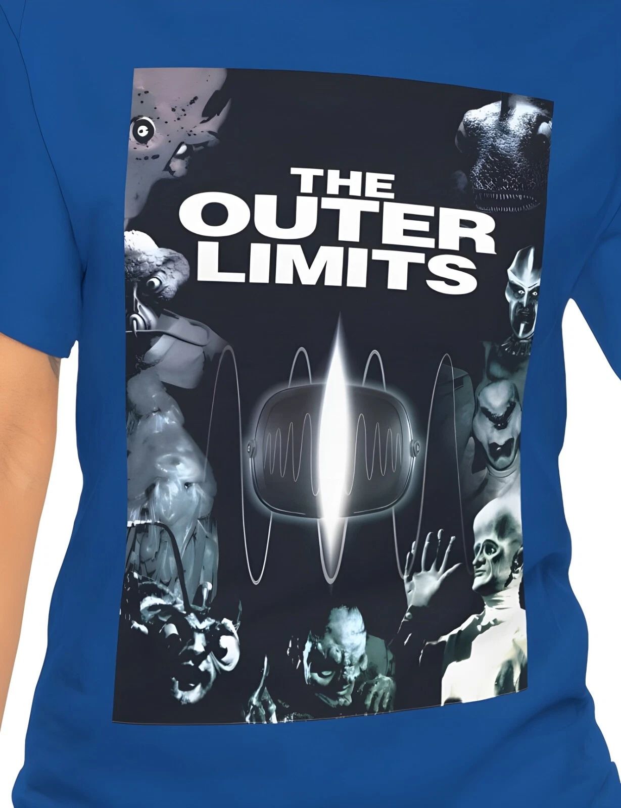 The Outer Limits (1963-65) T-Shirt Science Fiction Alien Space Aliens Fantasy Unisex T-shirt, Sweatshirt, Hoodie, Long Sleeve Tee - T-Shirt, Sweatshirt, Hoodie