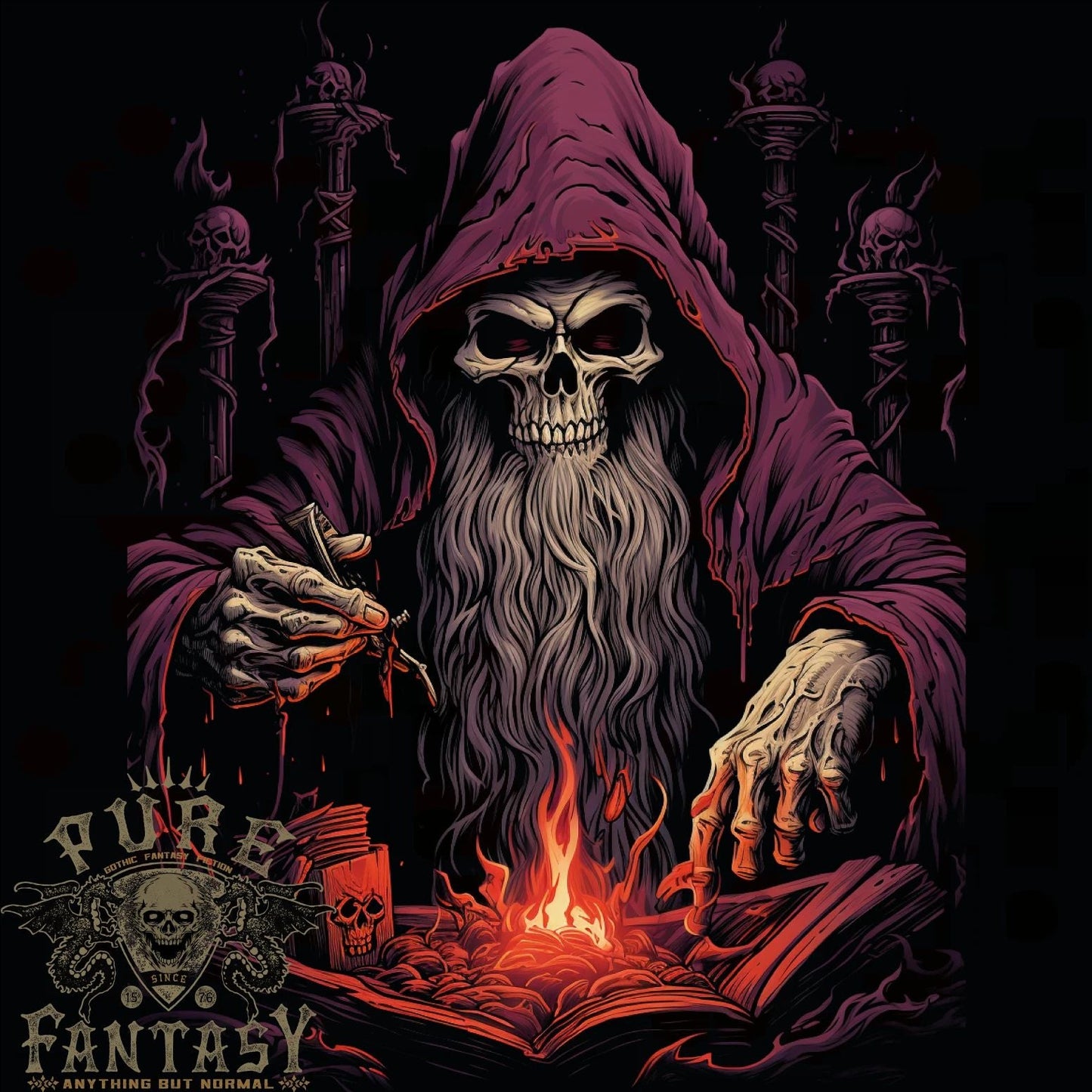 Fantasy Wizard Warlock 7 Mens T-Shirt 100% Cotton Unisex T-shirt, Sweatshirt, Hoodie, Long Sleeve Tee - T-Shirt, Sweatshirt, Hoodie