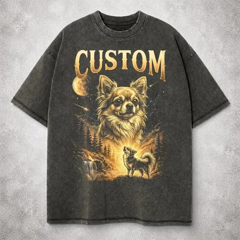 Chihuahua Howling Comfort Tee Custom Dog Lover Gift Shirt Unisex Unisex T-shirt, Sweatshirt, Hoodie, Long Sleeve Tee - T-Shirt, Sweatshirt, Hoodie