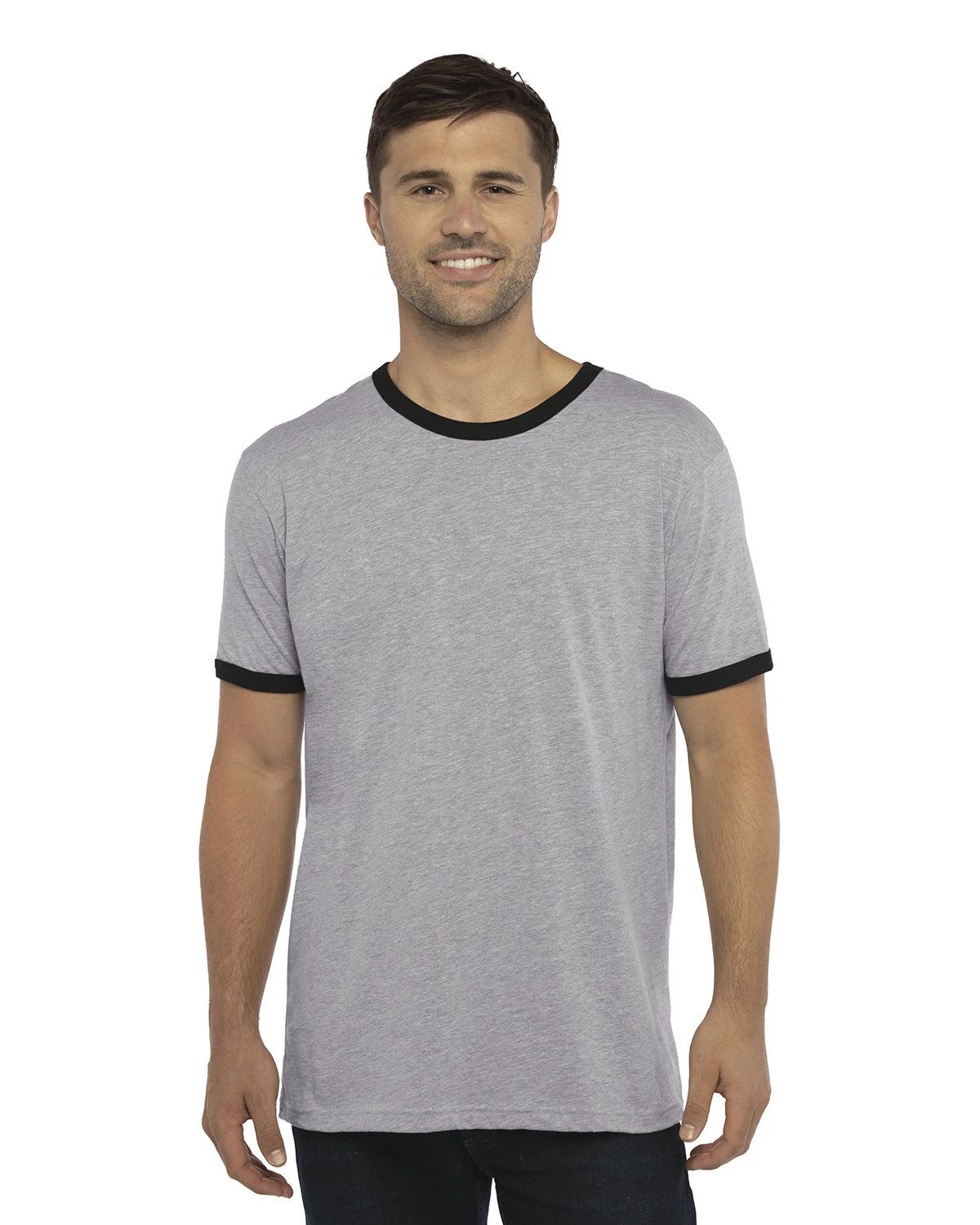 Next Level Apparel Unisex Ringer Stylish T Shirt Casual Plain T-Shirt - 3604 Unisex T-shirt, Sweatshirt, Hoodie, Long Sleeve Tee - T-Shirt, Sweatshirt, Hoodie