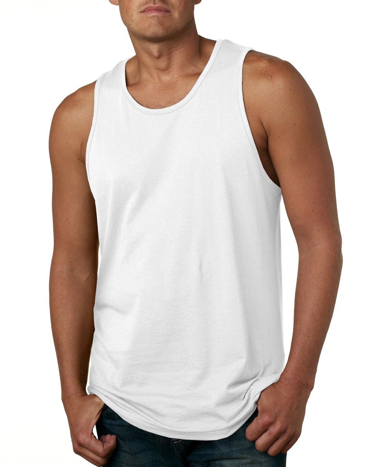 2 Pack Of Next Level Apparel Men's Cotton Tank - 3633 Unisex T-shirt, Sweatshirt, Hoodie, Long Sleeve Tee - T-Shirt, Sweatshirt, Hoodie