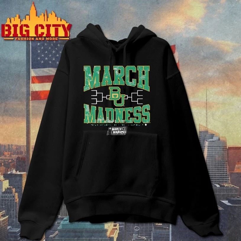 March Madness Baylor Bears 2026 NCAA Women's - Adult & Kids T-Shirts, Sweatshirts & Hoodies apparel design preview 2