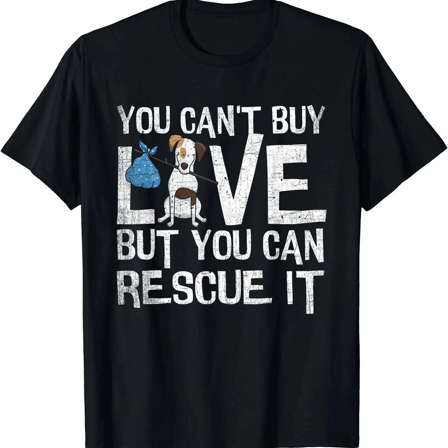 2026/You Can't Buy Love Funny Rescue Dog Lovers Gift Unisex T-Shirt Unisex T-shirt, Sweatshirt, Hoodie, Long Sleeve Tee - T-Shirt, Sweatshirt, Hoodie