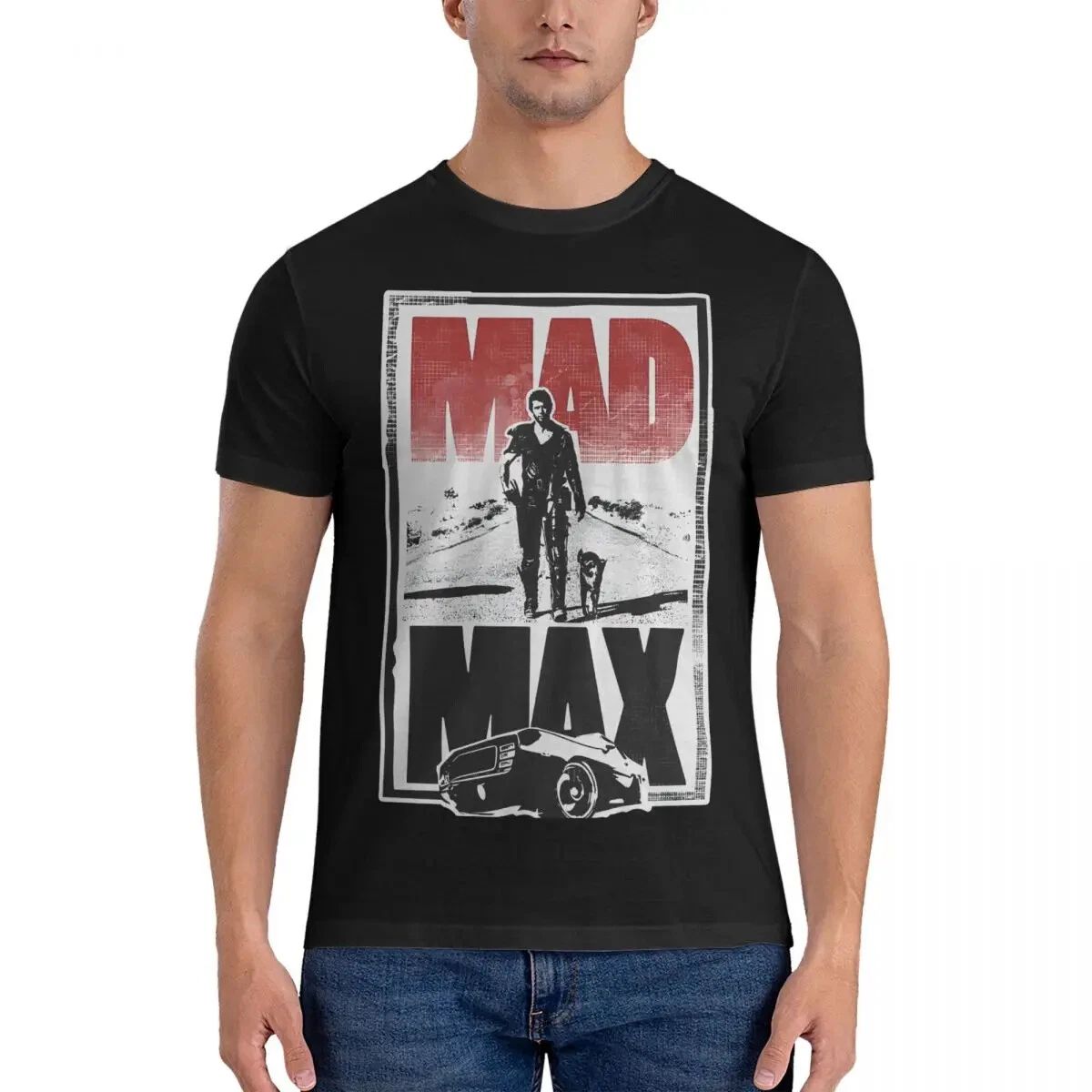 V8 Interceptor Men T Shirt Mad Max Vintage Tee Shirt Short Sleeve O Neck T-Shirt Unisex T-shirt, Sweatshirt, Hoodie, Long Sleeve Tee - T-Shirt, Sweatshirt, Hoodie