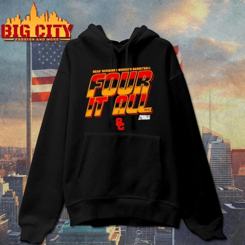 Usc Trojans 2026 Ncaa Division I Womens Basketball - Adult & Kids T-Shirts, Sweatshirts & Hoodies apparel design preview 2