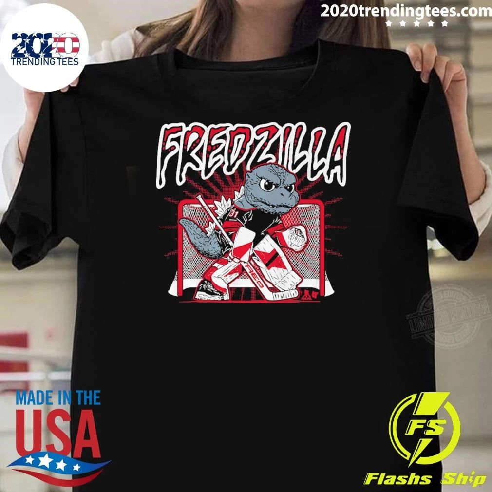 FredZilla Frederik Andersen Vintage Hockey Graphic Shirt Unisex T-shirt, Sweatshirt, Hoodie, Long Sleeve Tee - T-Shirt, Sweatshirt, Hoodie
