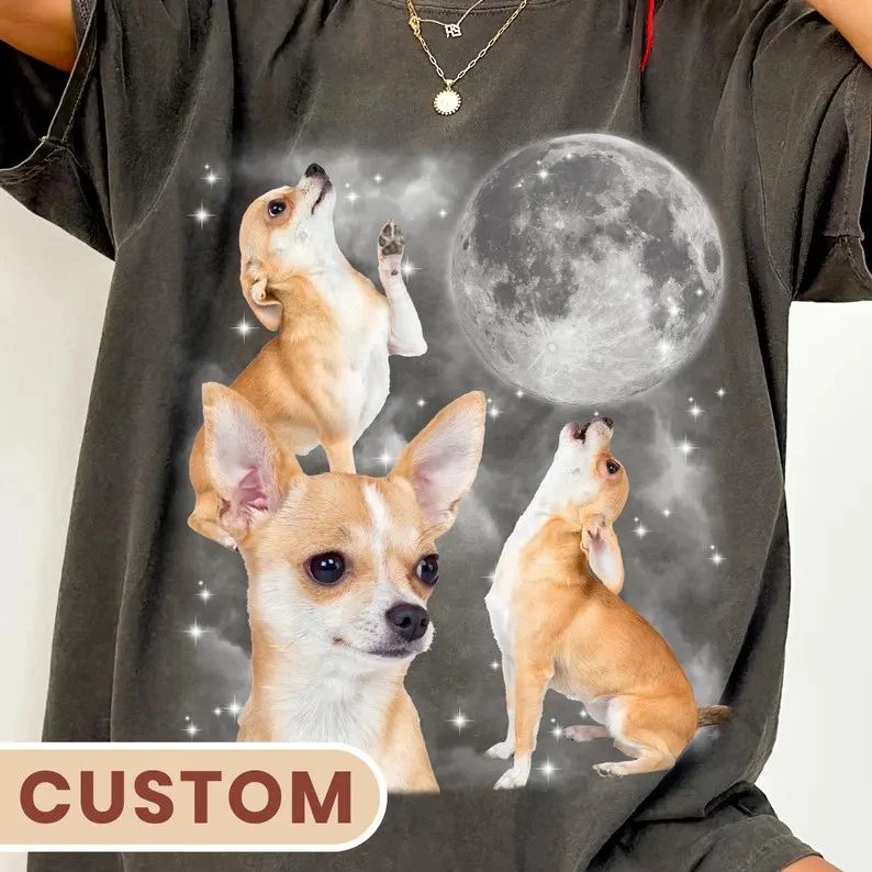 Custom Retro Pet Comfort Tee Personalized Dog Cat Lover Vintage Style Unisex T-shirt, Sweatshirt, Hoodie, Long Sleeve Tee - T-Shirt, Sweatshirt, Hoodie