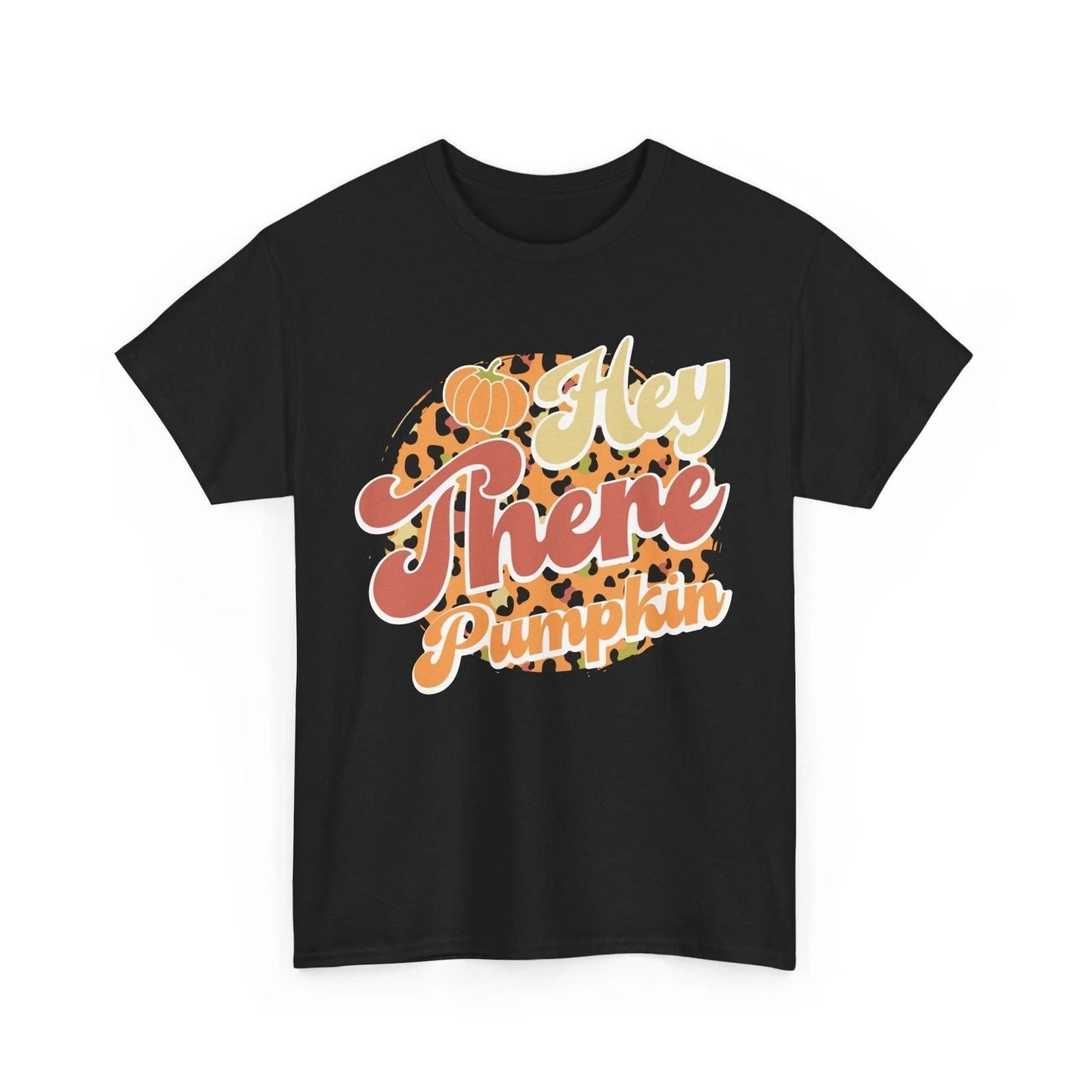 Fall Aesthetic T-Shirt | Autumn Tee | Hey There Pumpkin Leopard fall Shirt Unisex T-shirt, Sweatshirt, Hoodie, Long Sleeve Tee - T-Shirt, Sweatshirt, Hoodie