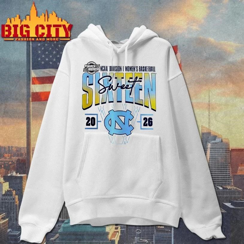North Carolina Tar Heels 2026 NCAA Women's Basketball - Adult & Kids T-Shirts, Sweatshirts & Hoodies apparel design preview 2