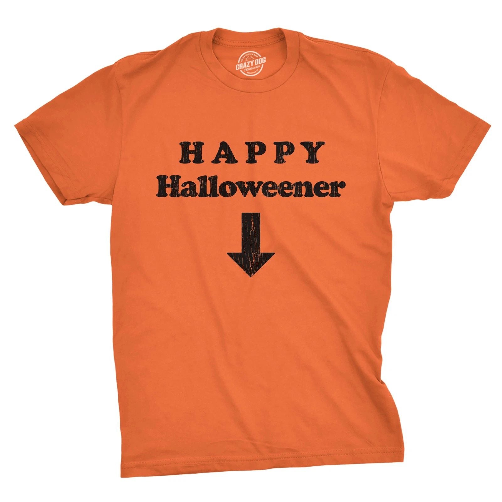 Mens Happy Halloweener T Shirt Funny Halloween Party Sarcastic  Graphic Unisex T-shirt, Sweatshirt, Hoodie, Long Sleeve Tee - T-Shirt, Sweatshirt, Hoodie