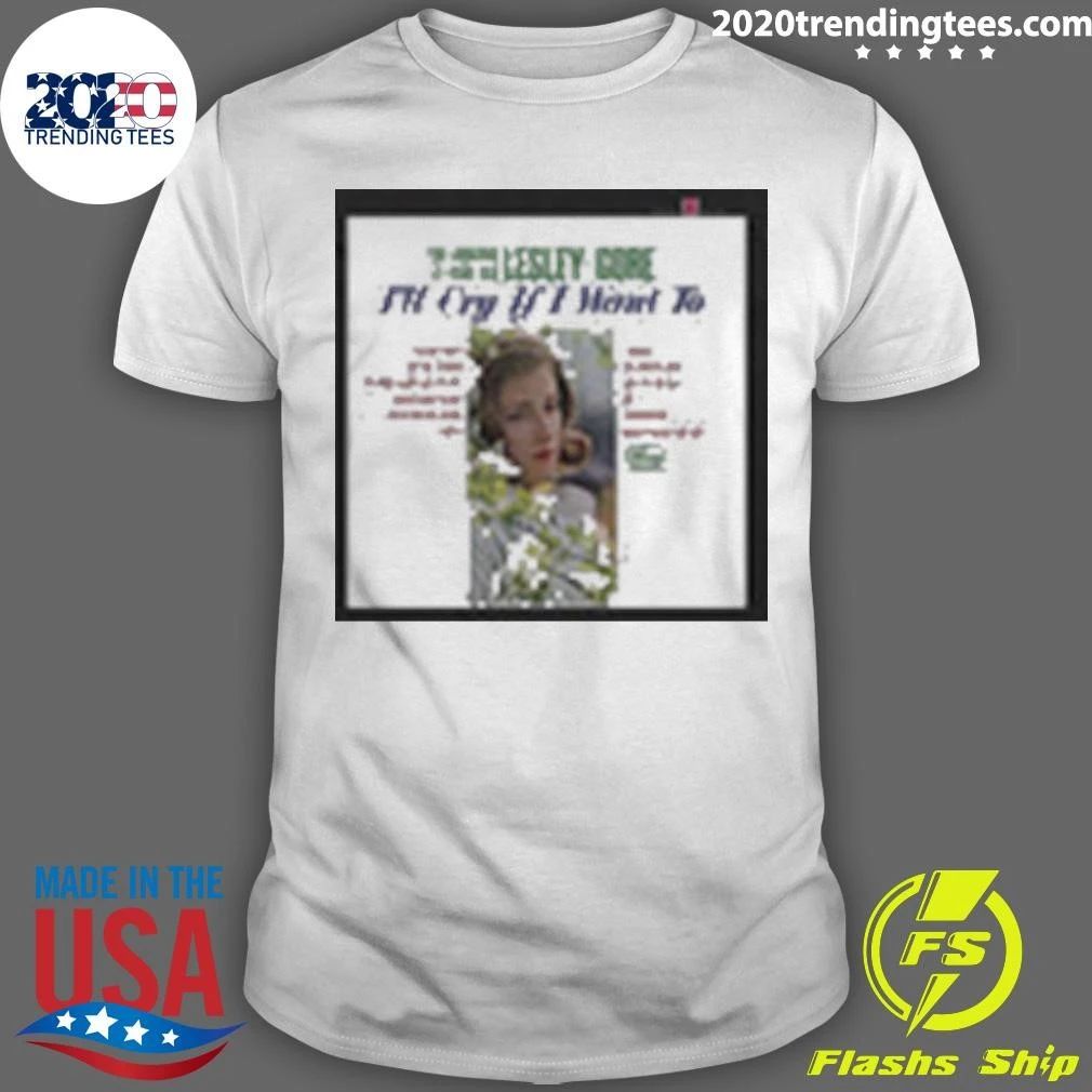 Lesley Gore Ill Cry If I Want To Album Cover Shirt Unisex T-shirt, Sweatshirt, Hoodie, Long Sleeve Tee - T-Shirt, Sweatshirt, Hoodie