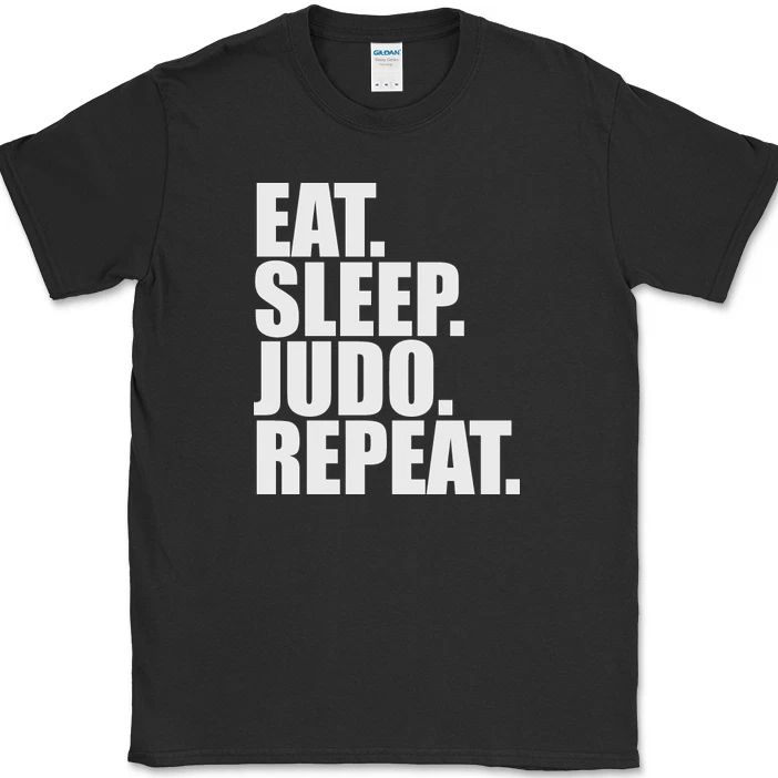 Eat Sleep Judo Repeat T-Shirt Funny Martial Arts Hobby Sports Fitness Tee Unisex T-shirt, Sweatshirt, Hoodie, Long Sleeve Tee - T-Shirt, Sweatshirt, Hoodie