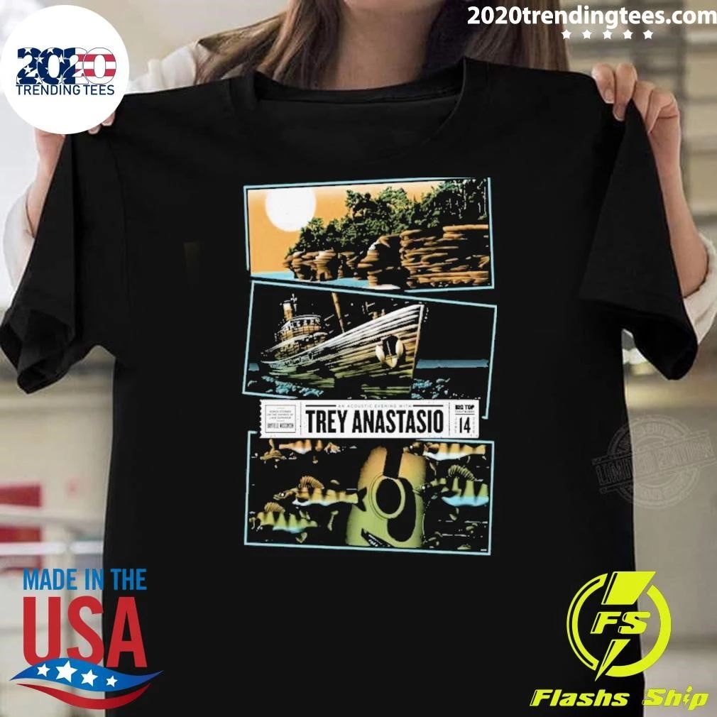 Trey Anastasio June 14 2026 Lake Superior Big Top Chautauqua in Bayfield Wisconsin Poster Shirt - T-Shirt, Sweatshirt, Hoodie