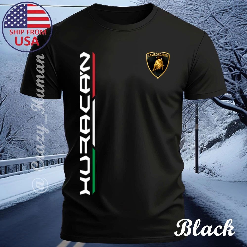 LAMBORGHINI HURACAN Design Funny T-Shirt All Size Made In USA Free Shipping Unisex T-shirt, Sweatshirt, Hoodie, Long Sleeve Tee - T-Shirt, Sweatshirt, Hoodie