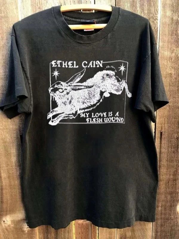 Ethel Cain rock tour short sleeve black color classic shirt reprint BT1996 Unisex T-shirt, Sweatshirt, Hoodie, Long Sleeve Tee - T-Shirt, Sweatshirt, Hoodie